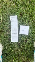 AirPod with receipts